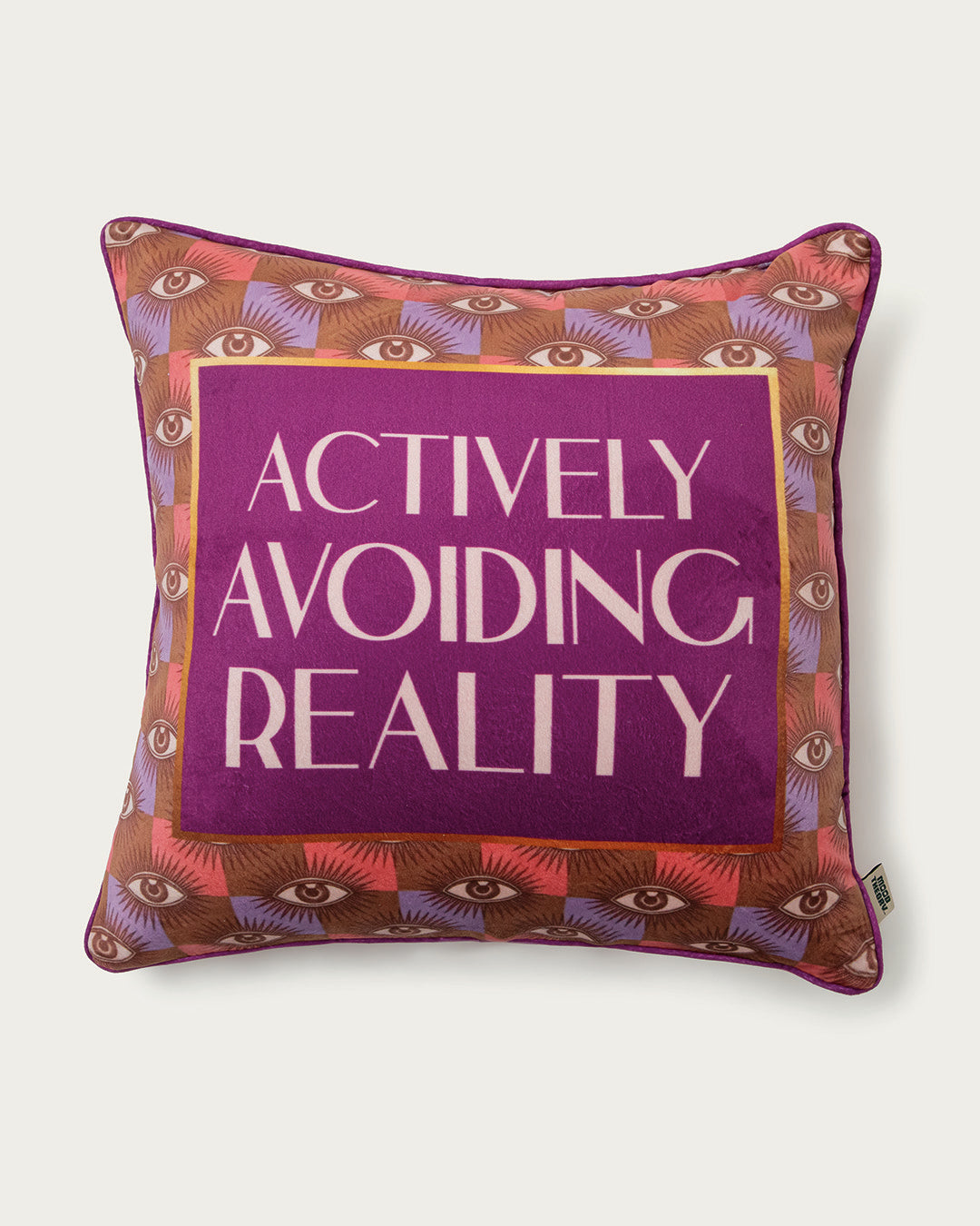 actively avoiding reality pillow