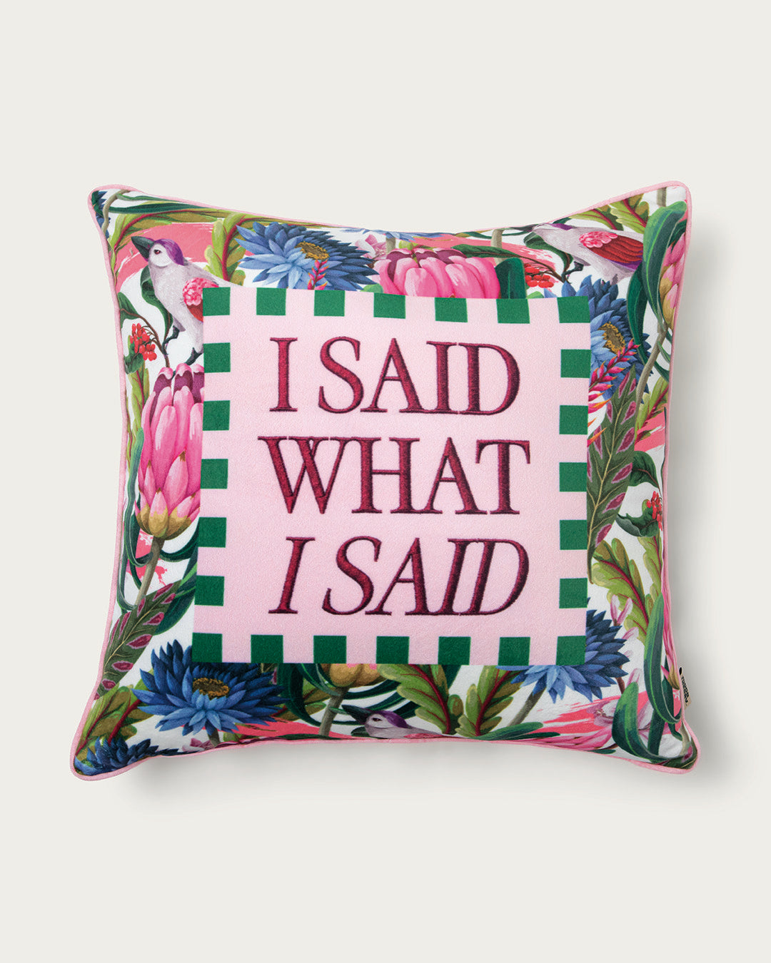 i said what i said pillow