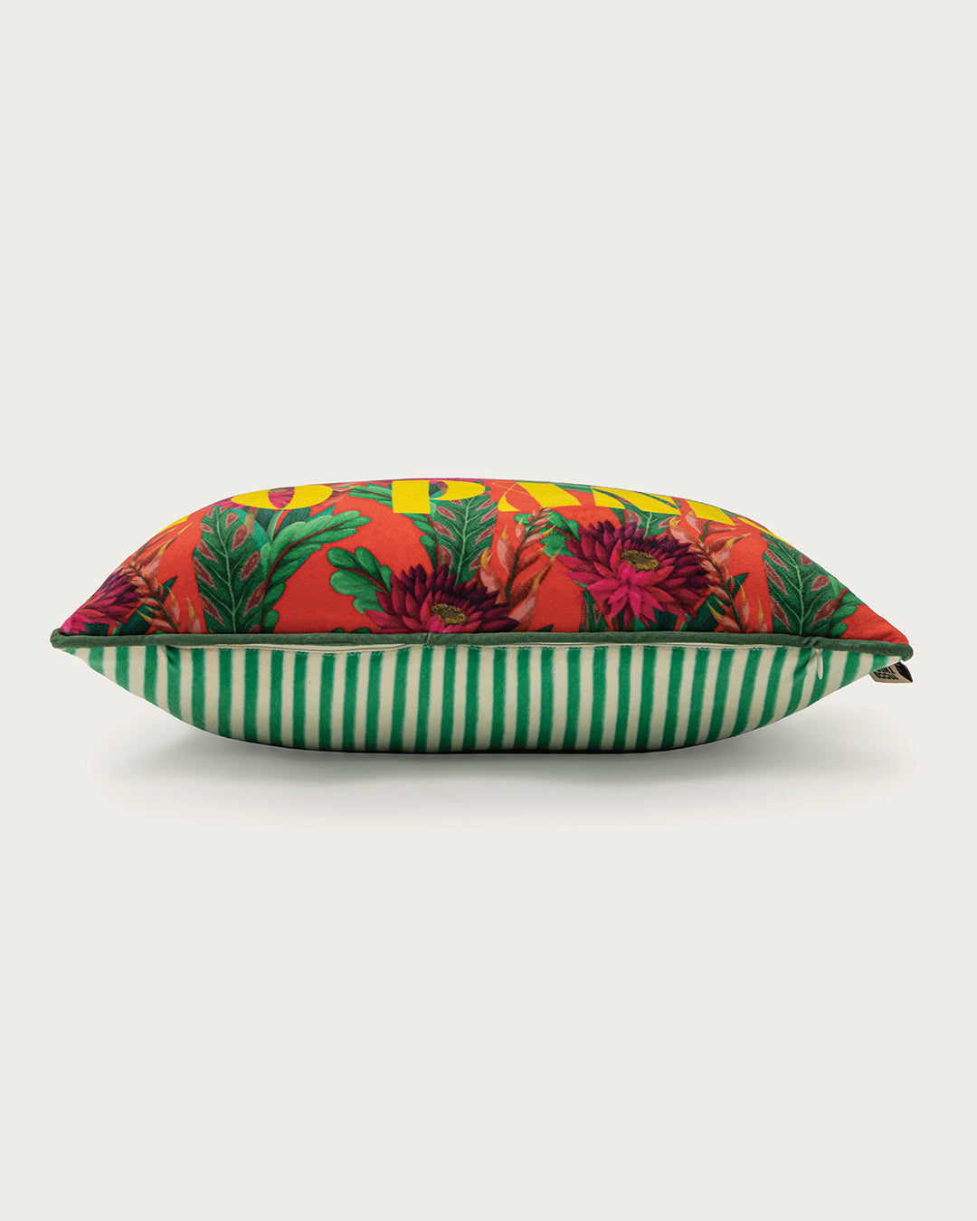 too pretty to panic pillow