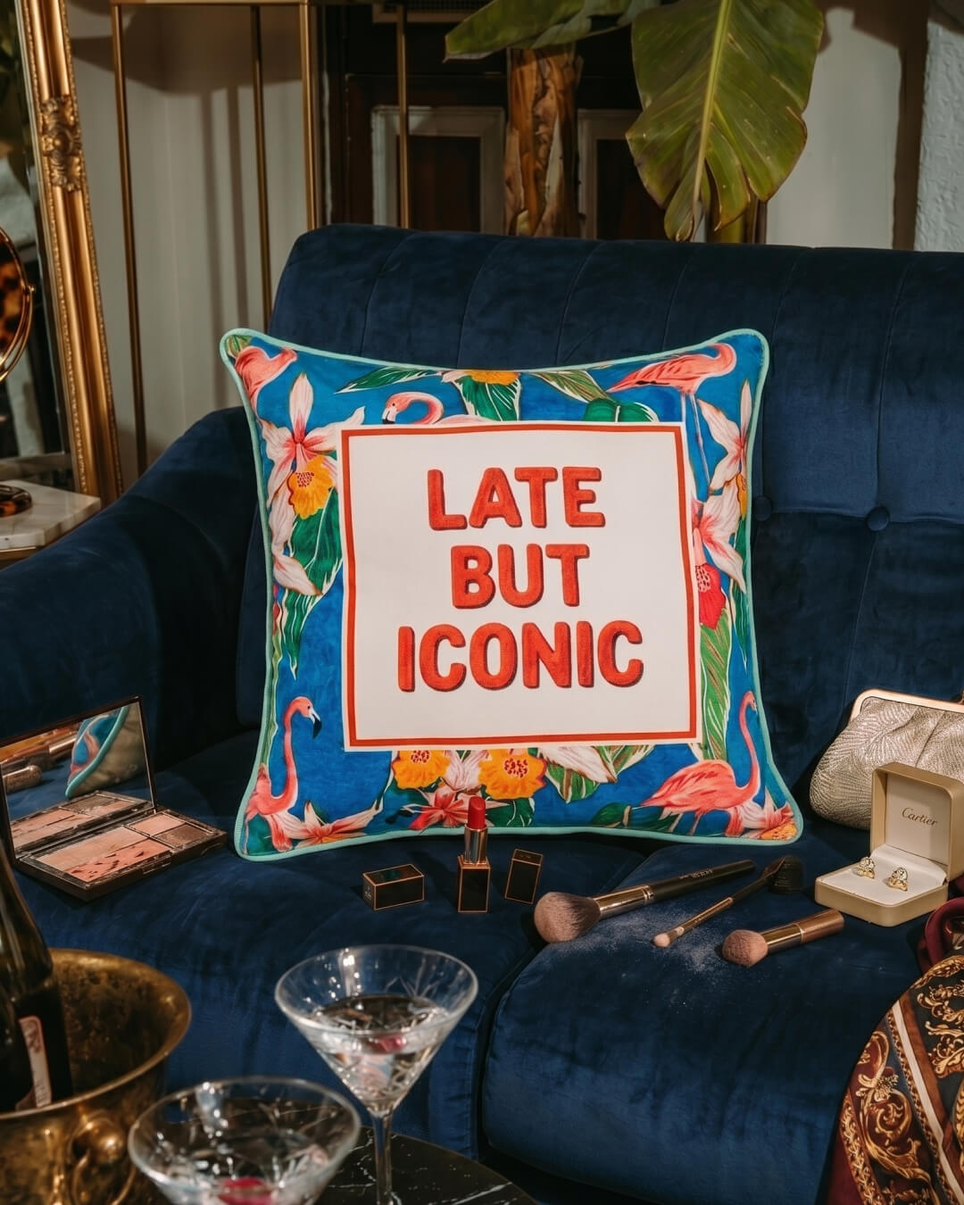 late but iconic pillow