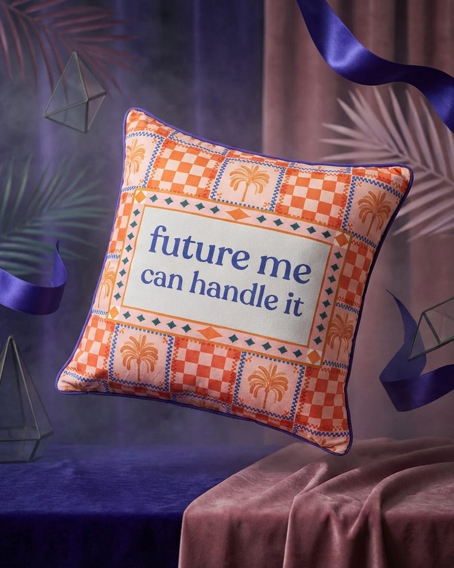 future me can handle it pillow' decorative throw pillow – Mood Theory